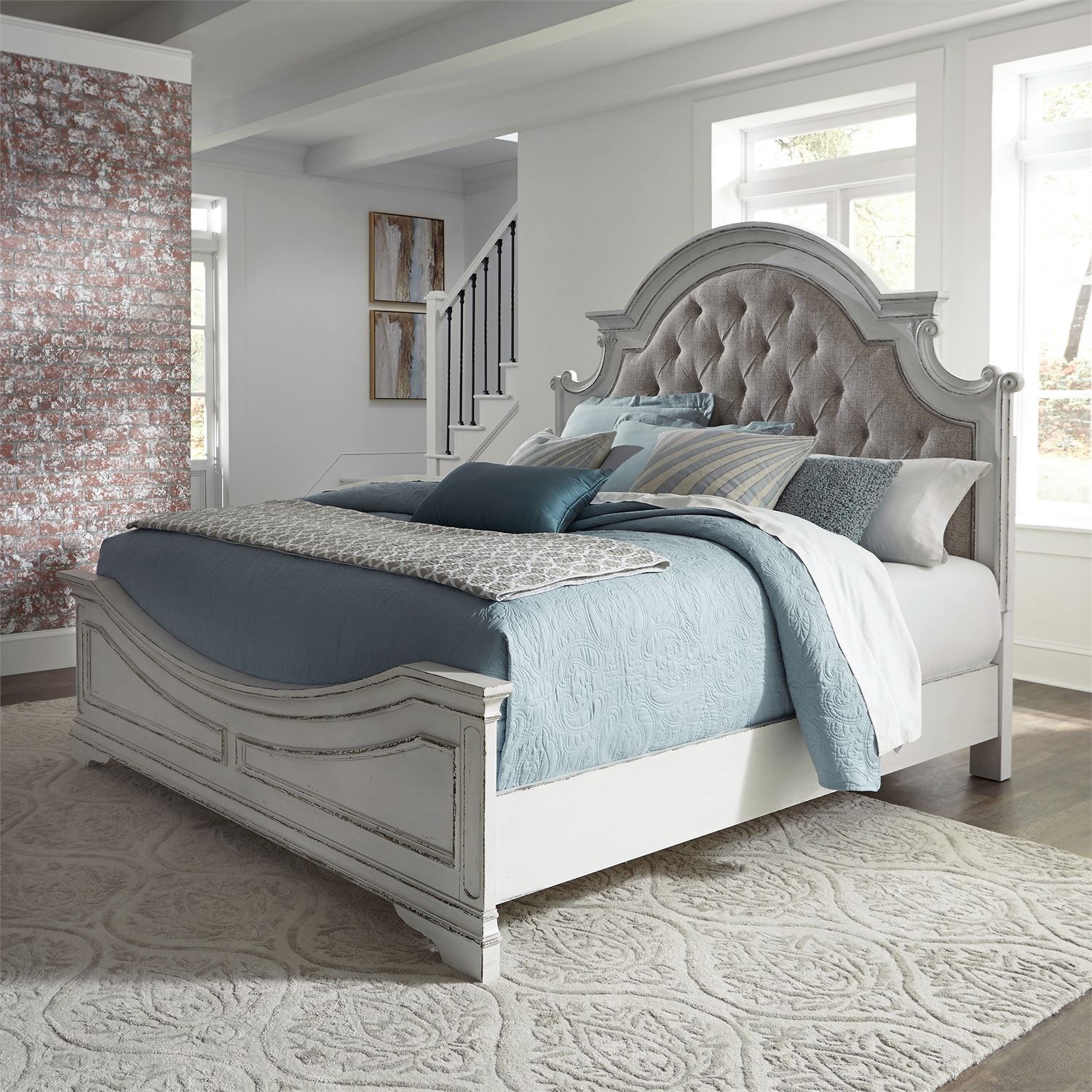 Libby King Upholstered Bed Walker's Furniture Bed